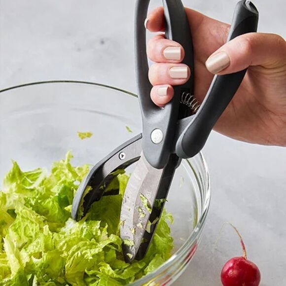 Pampered Chef Salad Chopper Scissors - Picture 1 of 15